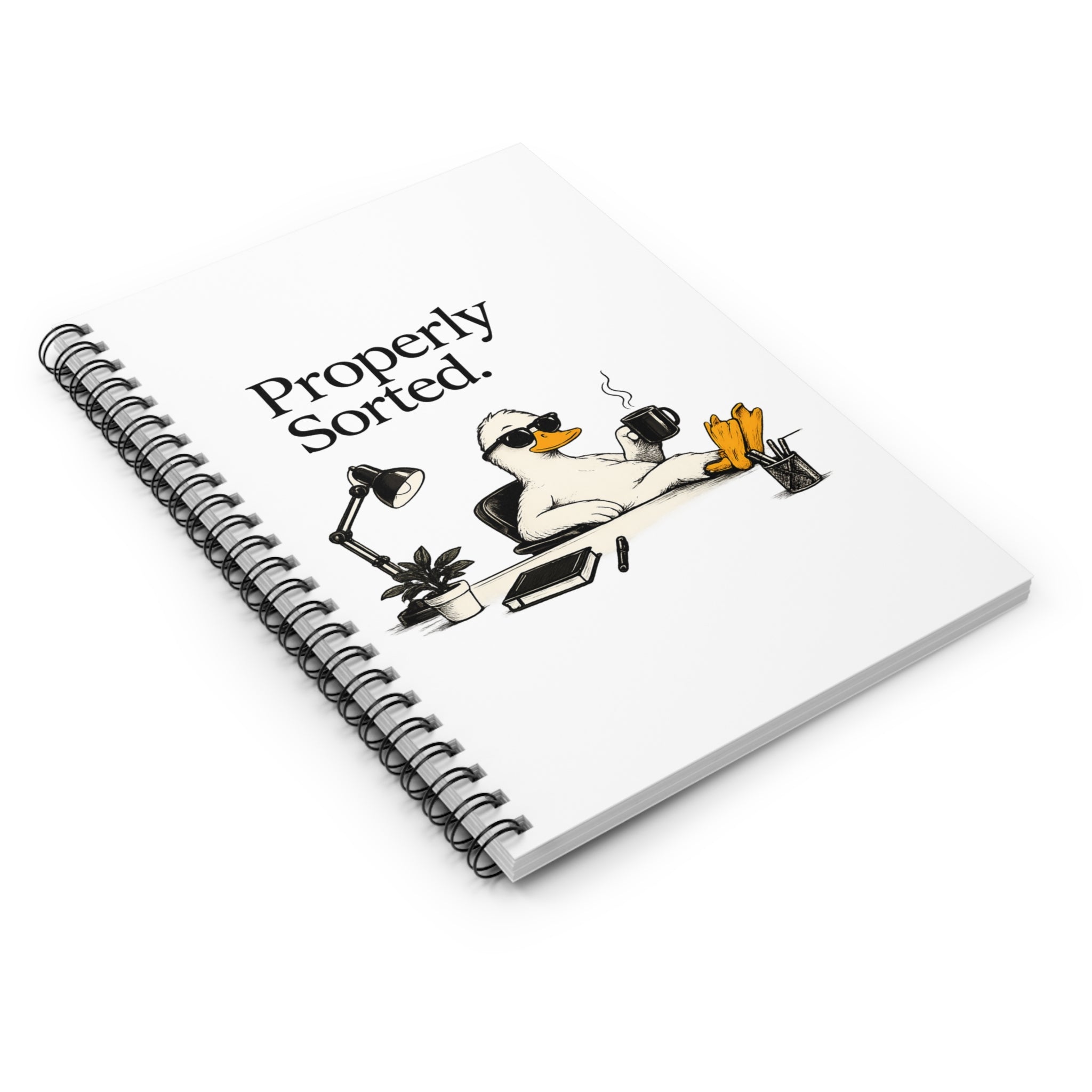 Spiral Notebook - Ruled Line